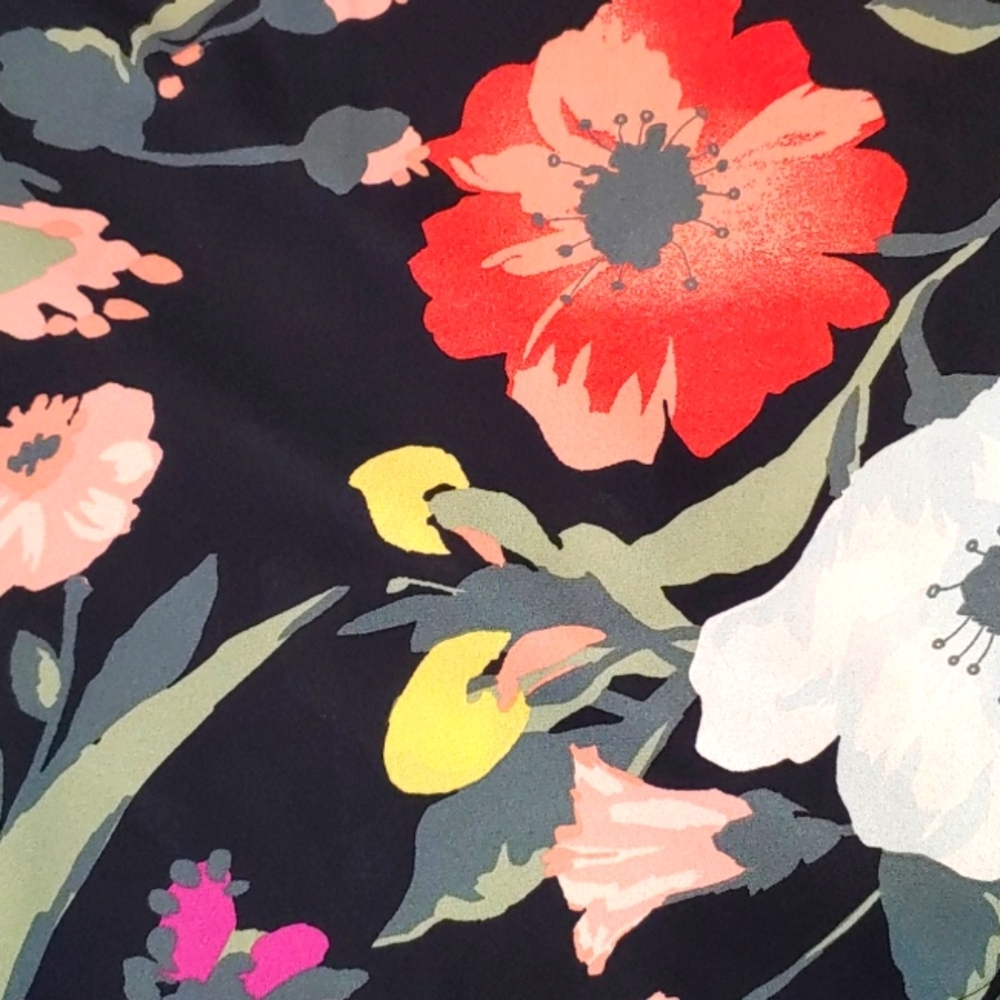 LOFT Outlet Floral Shell Tank